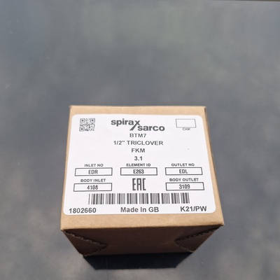 #ad Spirax Sarco 1802660 BTM7 Balanced Pressure Thermostatic Clean Steam Trap 1 2quot; $720.00