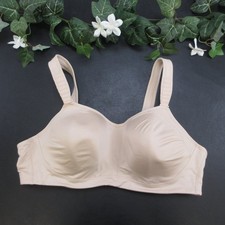 New Chic Women's Nude 42D Full Coverage Seamless Underwire Bra Adjustable Straps