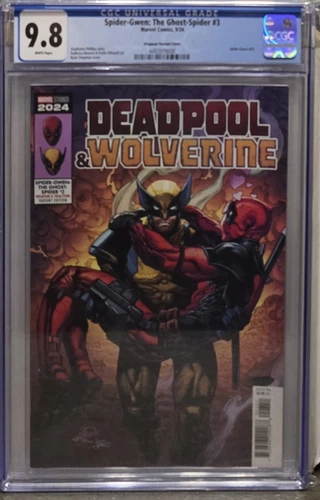 Spider-Gwen: Ghost Spider #3 Deadpool & Wolverine VARIANT CGC 9.8 Graded Comic