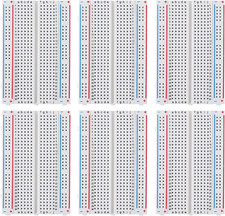 Breadboard Set Prototype Board - 6 PCS 400 Pin Solderless Board Kit for Raspberr