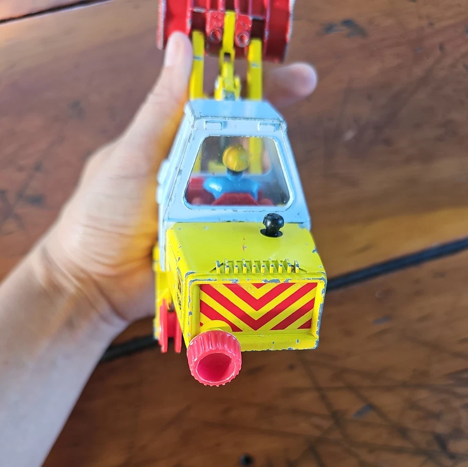 Vintage 1970s Corgi Major JCB Crawler Loader  - Image 3 of 4