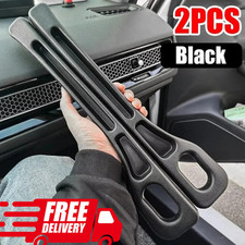 2 PCS Car Seat Gap Filler Organizer with Phone Holder, Upgrade Version Car Seat