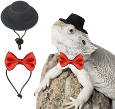 Bearded Dragon Clothes Costume Adjustable Hat...