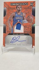 🔥2024-25 RPA! Dillon Jones🏀RC  ORANGE 2 COLOR JERSEY AUTO NUMBERED 42/99!🔥🔥