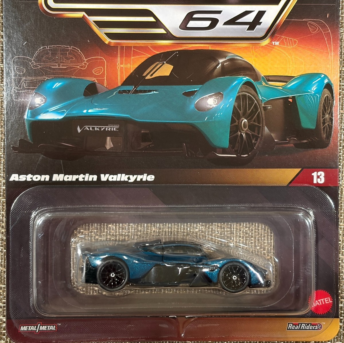 ミニカー Hotwheels ELITE 64 Aston Martin Valkyrie Hot Wheels Elite 64 Aston Martin Valkyrie | Mattel Creations