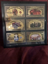Fallout Novelty Bill Set Framed!