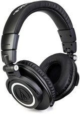 Audio-Technica ATH-M50x Closed-back Studio Monitoring Headphones