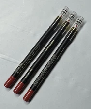Lot Of 3 Prestige Waterproof Lipstick Lip Liner in LW-06 Pink Full Size Rare NOS