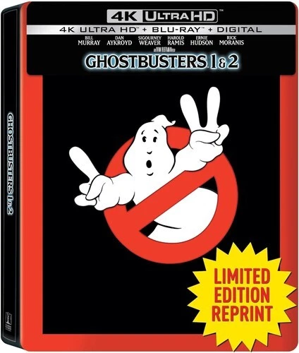 Ghostbusters / Ghostbusters II (Steelbook) [New 4K UHD Blu-ray] Steelbook - Image 2 of 4