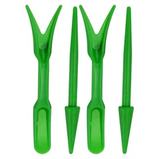 4pcs Mini Garden Hand Succulent Transplanting Tools Digging Planting Tools,Green