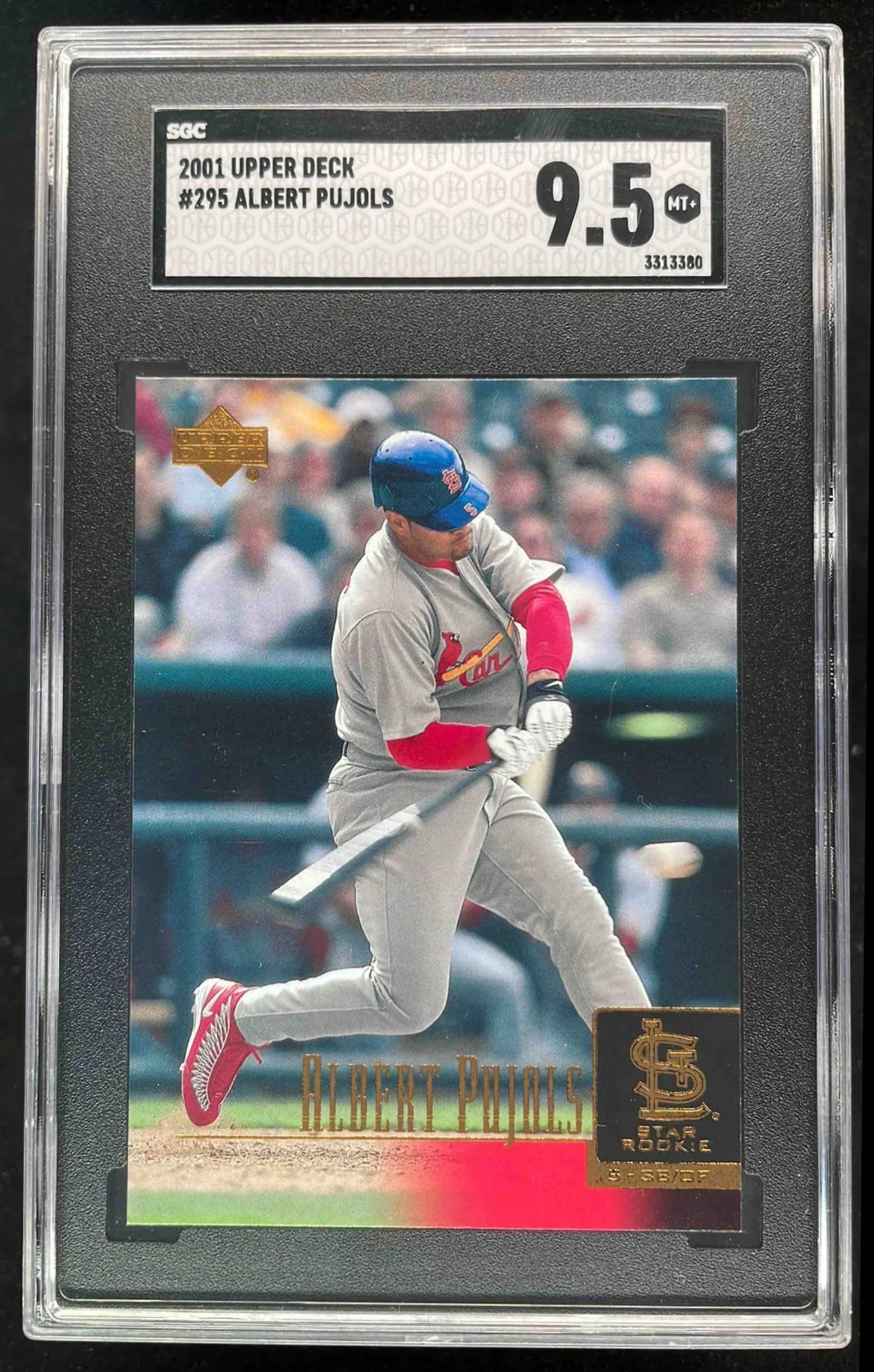 2001 Upper Deck #295 Albert Pujols RC SGC 9.5