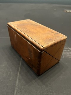 Singer Sewing Machine Oak Puzzle Box W/Accessories Attachments Parts Patent 1889