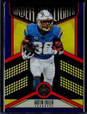 2023 Panini Legacy #UL-AEK Austin Ekeler Under the Lights Sapphire #/35