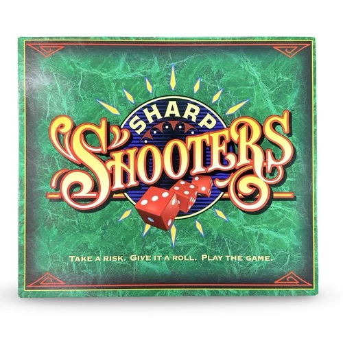 Sharp Shooters Dice Game Milton Bradley MB Complete Near Mint Vintage