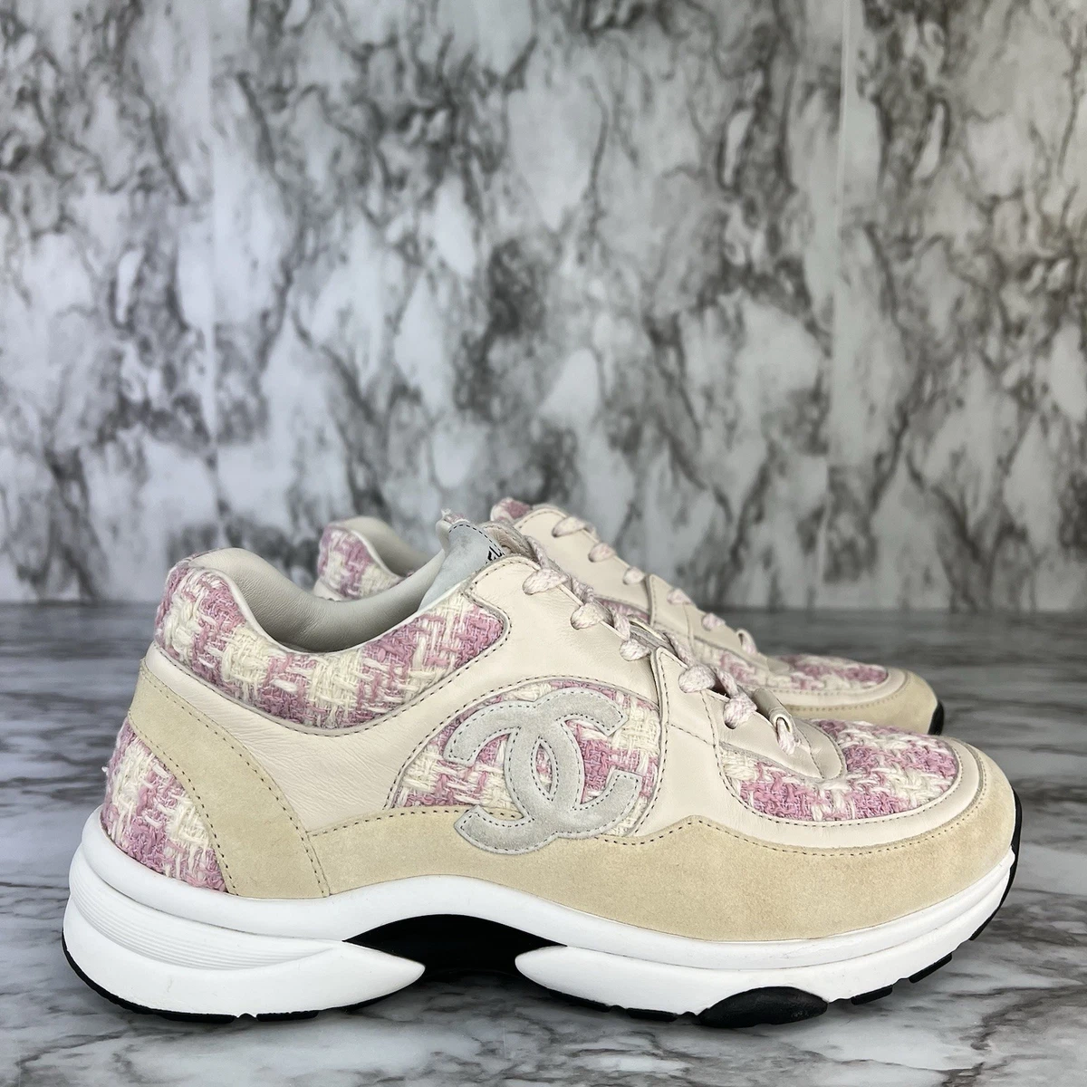 CHANEL Pink Athletic Shoes for Women for sale | eBay