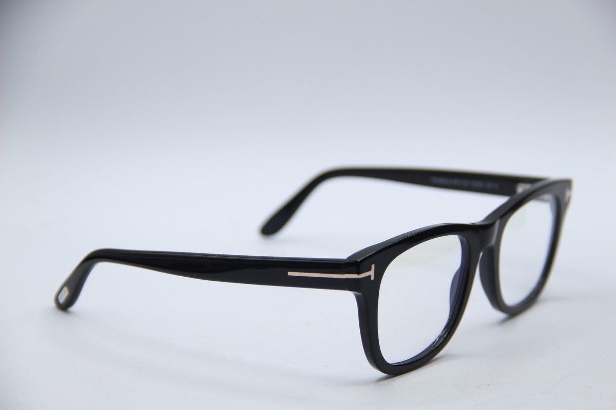 NEW TOM FORD TF 5820-B ECO 001 BLACK AUTHENTIC FRAMES EYEGLASSES