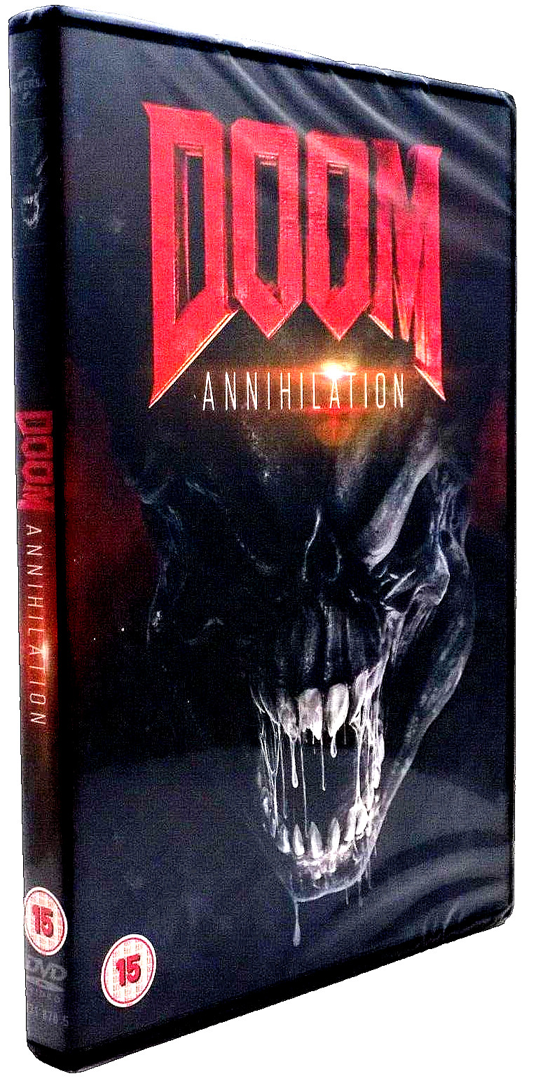 Doom Annihilation DVD (2019) R2,4,5 Amy Manson, Dominic Mafham, Clayton Adams