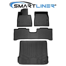 SMARTLINER Custom Fit Floor Mats Cargo Liner Set 2023-2025 Mercedes Benz EQE SUV