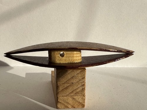 Tatting shuttle bicolor 3 inch long narrow - Picture 7 of 7