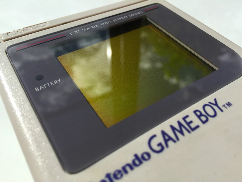 Nintendo GameBoy DMG Screen Lens Light Grey(1 Piece) REAL GLASS! Never Abrasion! - Image 2 of 4