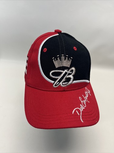 Vintage Dale Earnhardt Jr Budweiser Men's Adjustable Hat Cap Black Red Number 8 - Picture 6 of 11