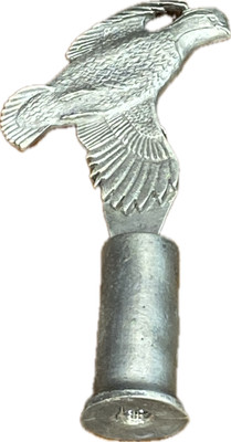 Quail Bird Pewter Lamp Finial, Birder, Twitcher, Birdwatchers, Sid Bell 2''x3.75''