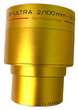 100mm Schneider CInelux Ultra 35  70mm Cine Projection Lens Very Clean shape
