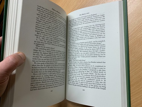 1990 FOLIO SOCIETY WILLIAM ALLINGHAM "THE DIARIES" BOOK & SLIPCASE (P6) - Picture 16 of 19
