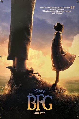 THE BFG Original One Sheet Movie Poster - 2016 - DISNEY