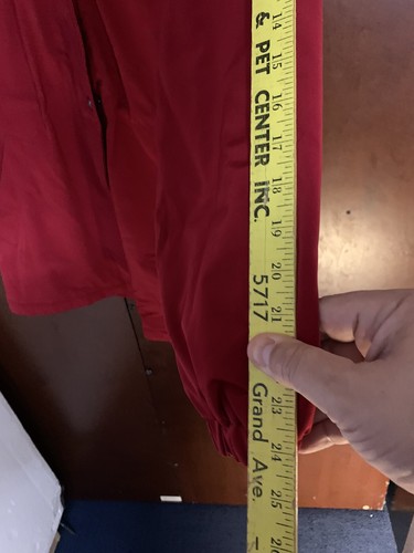 Classic Elements large ski winter coat detachable hood red size large VTG - Picture 5 of 9