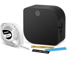 DYMO Label Maker with 1 Labeling Tapes | LetraTag 100H Handheld LabelMaker