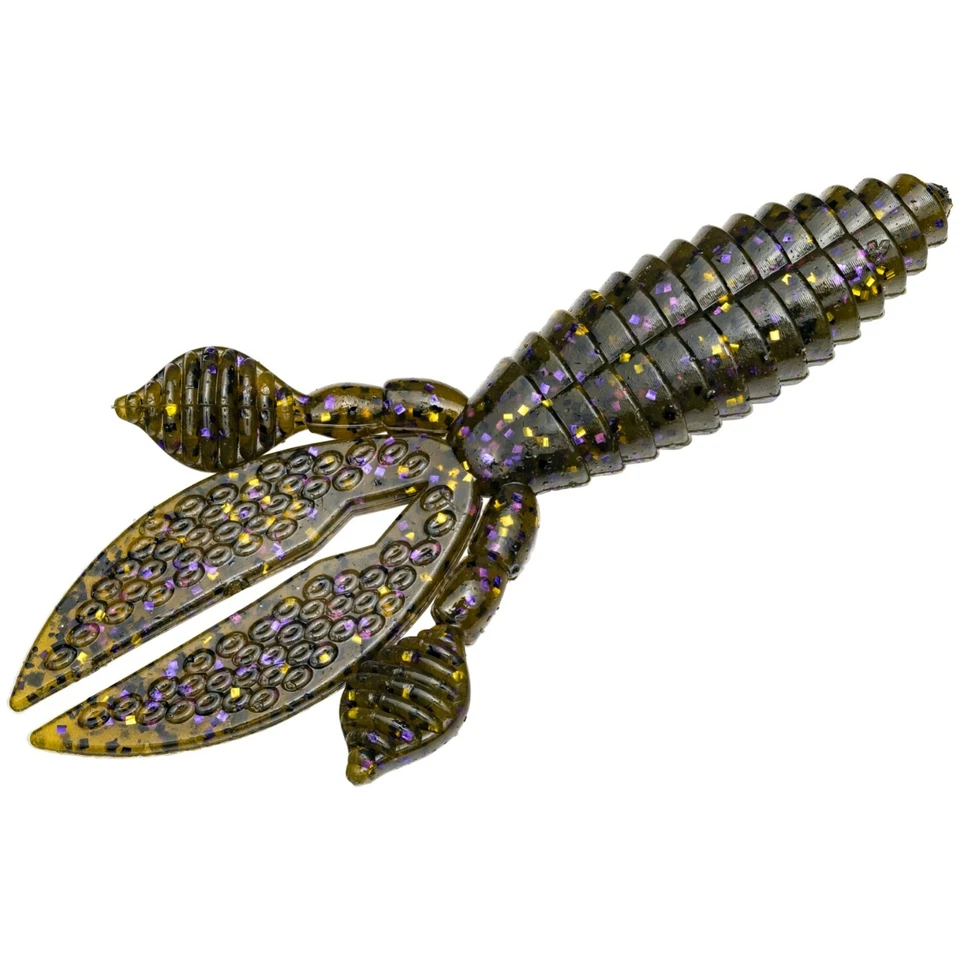 Señuelos de pesca de plástico suave Strike King RO4 KVD cebo para criaturas roedores de 4 pulgadas Foto 3 de 4