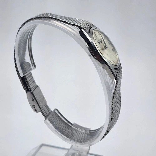 Vintage Longines women's stainless steel watch ref. 7889.10 460 1970s wind up - Picture 8 of 13