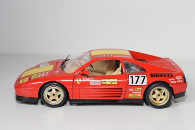 A77 1:18 BBURAGO BURAGO FERRARI 348TB 348TB EVOLUTION 1989 N