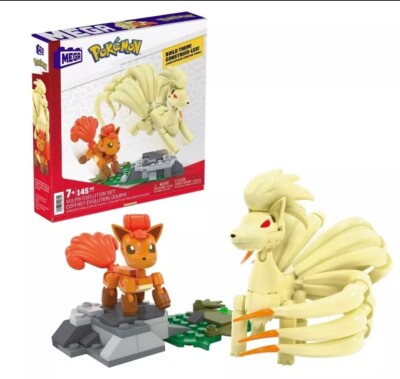 Pokemon Ninetales Vulpix Mega Construx Mega Construx Pokemon