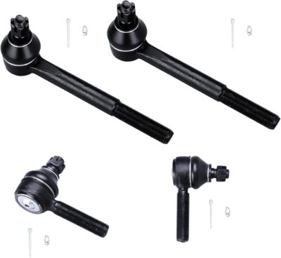 Front Inner & Outer Tie Rod End Kit For 1979-1995 Toyota Pickup - RWD Suspension