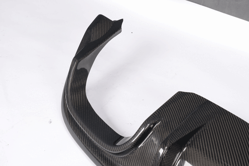For Audi S5 B8.5 A5 Sline 2012-2017 REAL CARBON Rear Bumper Lip Diffuser Spoiler - Picture 13 of 14