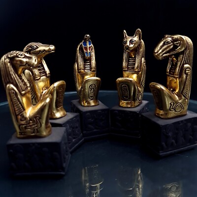 5 Unique Statues Ancient Egyptian Antiques Pharaonic Rare Antique BC Collectible
