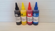400ML SUBLIMATION INK REFILL BOTTLES FOR EPSON WF-3620 WF-3640 WF-7110 WF-7610