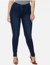 DG2 Diane Gilman Indigo Virtual Stretch Ultra Skinny Jeans New Average