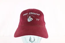 Vtg Distressed 2007 Pike Chasers Camp Michi-WaWa Spell Out Cotton Dad Hat Cap