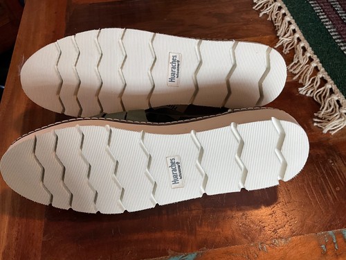 HUARACHES BY BEARPAW SIZE 10 GREEN LEATHER NEW SANDALS WOMENS SHOES - Picture 5 of 11