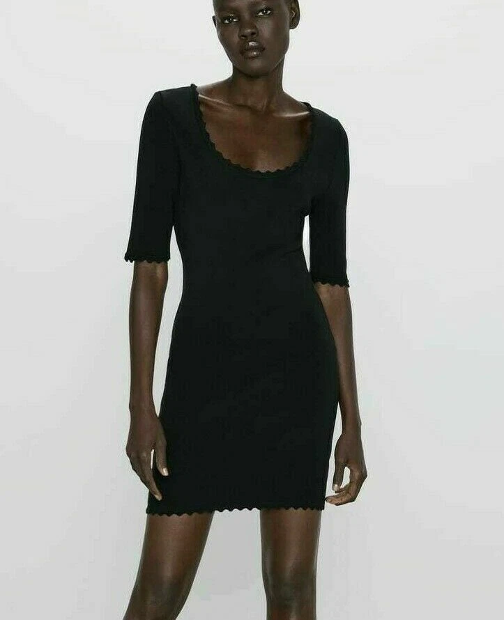 Short black tube clearance dress