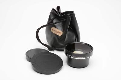 Canon Wide-Converter Lens WD-H58 (0.7X) 58mm, +pouch and