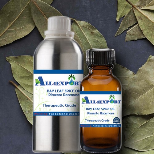 PURE BAY LEAF SPICE OIL Pimento Racemosa NATURAL HERBAL FRAGRANCE - 第 21/33 張圖片