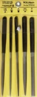 MINI FILE SET 5 piece needle files small sizes Japanese quality ENGINEER TFS-02.