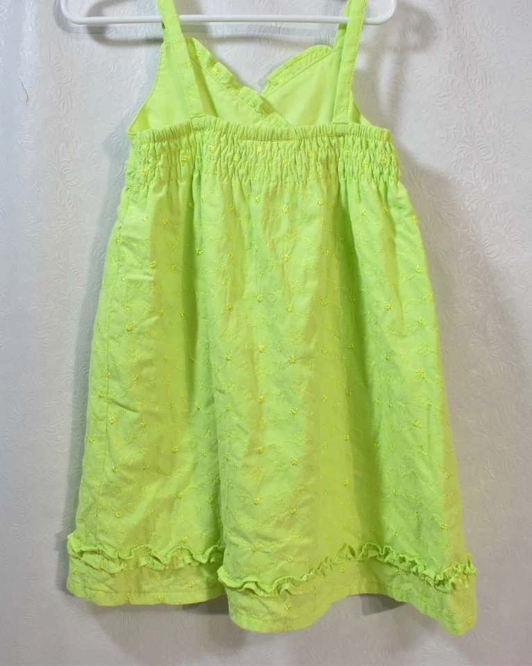 Penelope Mack Dress Eyelet Green Size 4T Girl's - Image 2 of 4