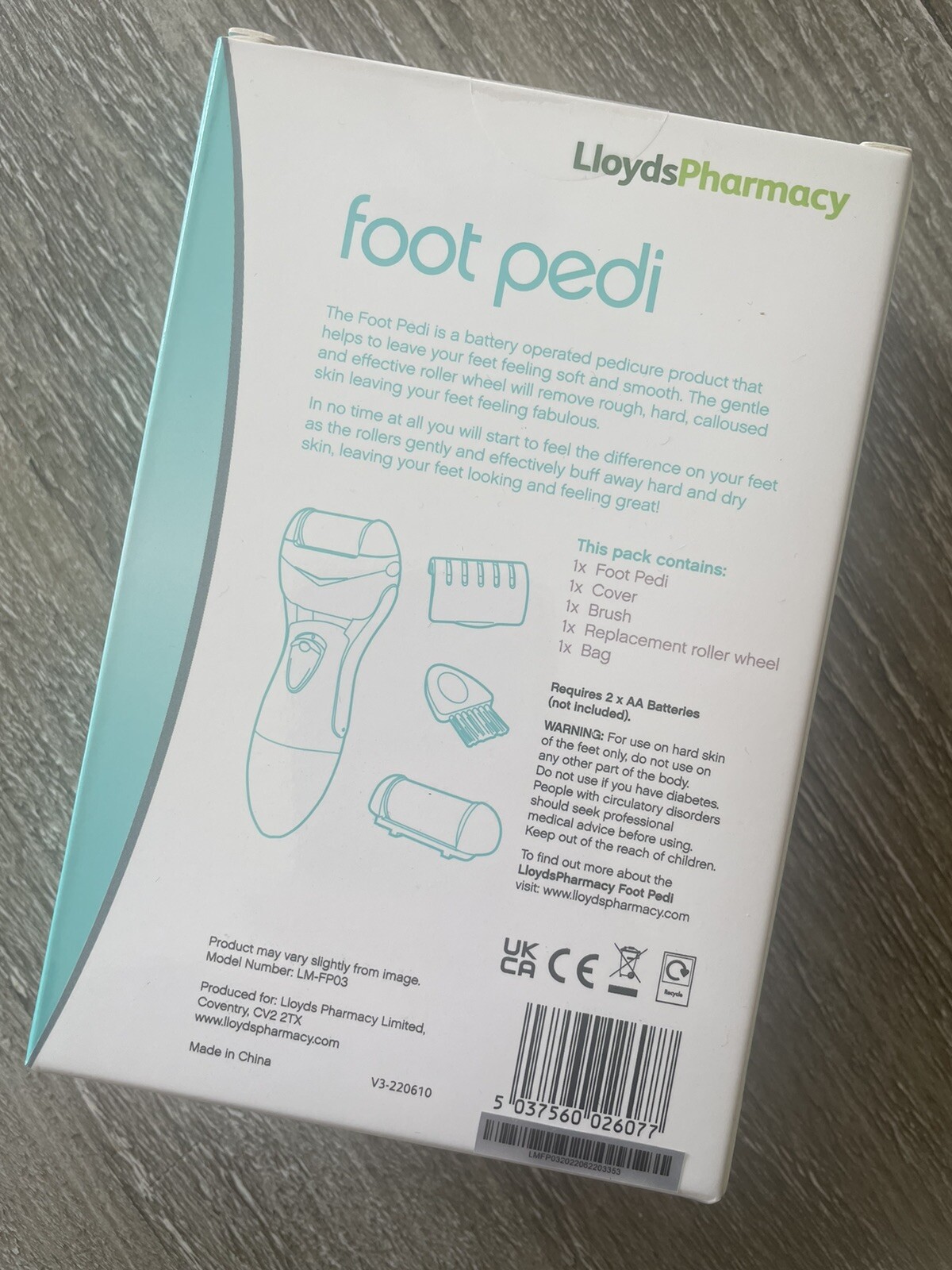 Foot Pedi From Lloyd’s Pharmacy Rough Hard Skin Remover Smooth Soft