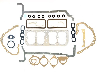 Tractor Gaskets Set Of 2 Intake & Exhaust Manifold Gaskets - Fits Ford 2N, 8N, 9N Tractors (1939-1952) 9 In Ford Gasket - Foto 8