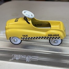 Xonex Taxi Cab Mini Pedal Car Collector Edition Die Cast Toy